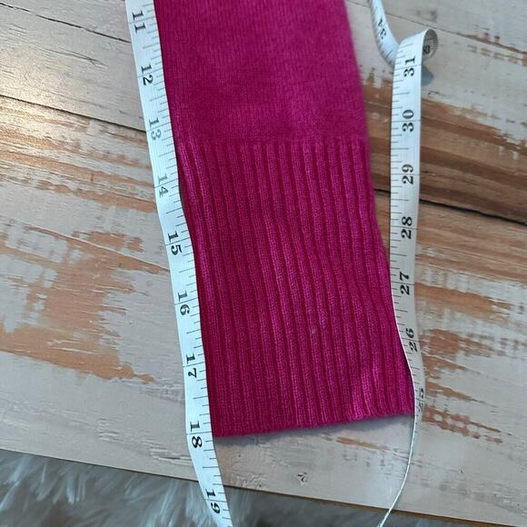 C by Bloomingdale’s 2 Ply Cashmere Long Line Cardigan Size Small Cherry Blossom - Picture 7 of 7